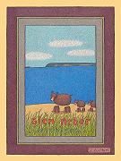 Jim Hilton Hand Drawn Ink & Watercolor Prints...
