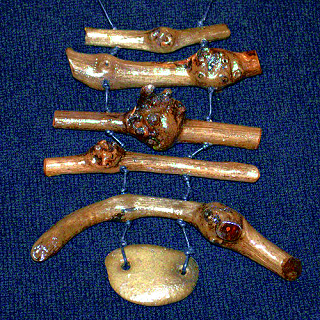 Jane Muer - Driftwood Sculpture Necklace